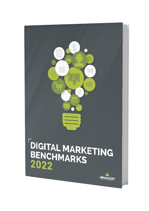 Cover: Digital Marketing Benchmarks 2022